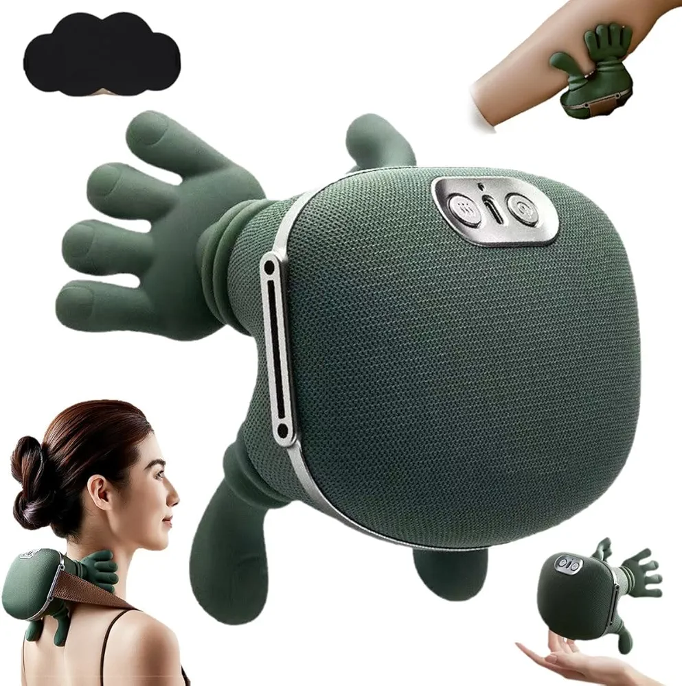 Shoulder & Neck Electric Massager with Heat Function – Portable Deep Tissue Relaxation Device